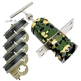 12 Gauge Perimeter Alarm US Patented QUAD 3.0 and Reusable 85ft Kevlar Trip Wire Reels Set by Trip Alarm Co. – Full 360° Coverage and Only Patented 4-Way Trip Wire Alarm for Outdoor Security