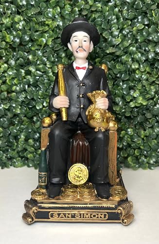 Estatua San Simón 21.8 cm Patrono de Fumadores miniatura 2