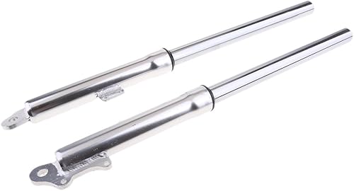 Baoblaze Par de horquillas delanteras de choque para Super Dirt Mini Bike 47CC 49CC 2 tiempos QG 50