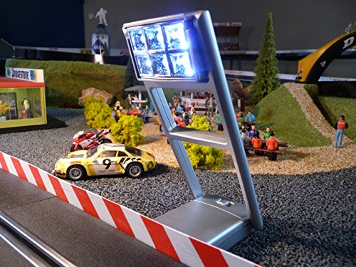 Preisvergleich Produktbild Slotcar LED FLUTLICHT Universal einsetzbar für Carrera DIGITAL
