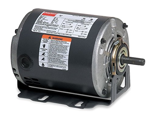 Dayton 4K259 Motor, 1/2 hp, 60Hz, Belt, Degrees Fahrenheit, to Volts, Amps,