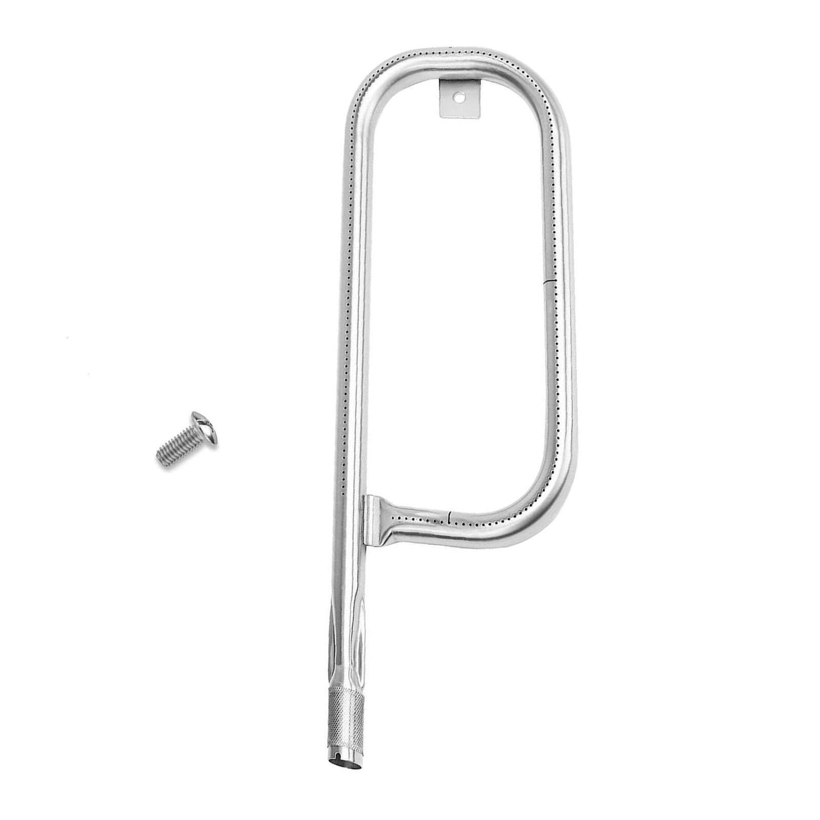 FROMCEO Stainless Steel Grill Burners Tube Replacement 17Inch Heating Component Top Grill Burners Part for Q100 Q120 Q1000 Q1200 Replacement Part