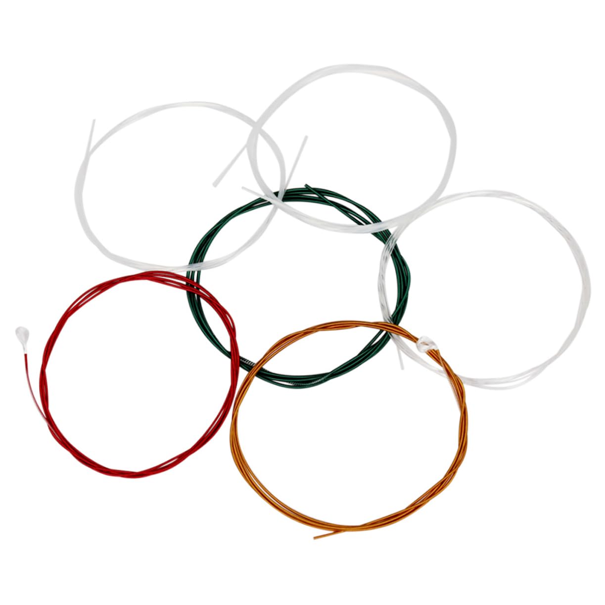 FAVOMOTO 6 Pack Nylon Guitar Strings Set Classic Guitar Strings 1.09mm 0.89mm 0.76mm 1.02mm