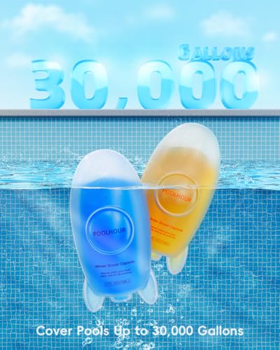 Image of POOLHOUR Pool Winter Closing Kit for Above Ground Pool Up to 30,000 Gallons