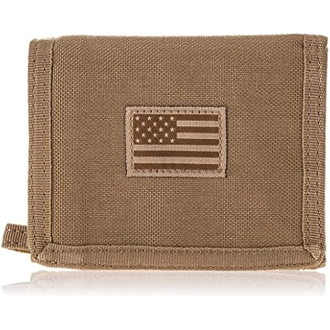Rapdom Tactical Tactical Wallet, Khaki, 4.75" x 3.5" x .75" Cover