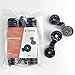 JOYEYOU Round Plastic Clips (20 count), Black - Anti Bird Netting, Shade Fabric Accessories