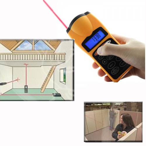 Metro laser misuratore di distanza a batterie