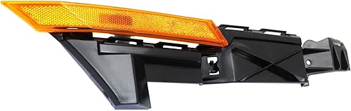 Miniatura 3 de Evan Fischer Retenedor de parachoques compatible con Ford Fusion 2006-2009, se adapta a Mercury Milan 2006-2009 para modelos con luz de marcador