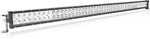 Miniatura 1 de Willpower Barra de luz LED de 52 pulgadas y 300 W, barra de luz LED, luces todoterreno, luz antiniebla, luces de conducción, luz de trabajo LED para