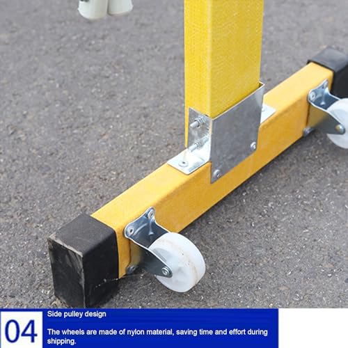 Barrière de circulation extensible portable et portillon pliant à ciseaux - 5