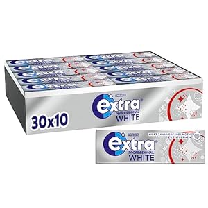 Extra Professional White Kaugummi 30er Pack