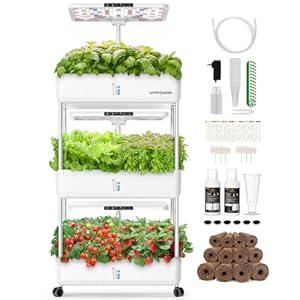 Ahopegarden Hydroponik Anzuchtsystem mit 66 Pods