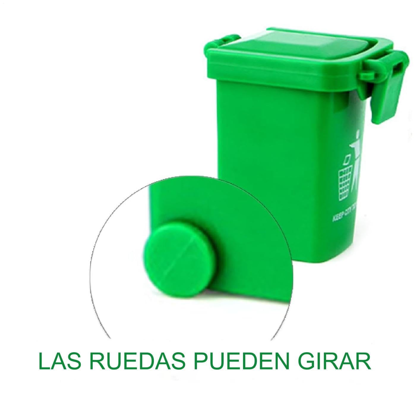 De Basura De - Cubo De Basura Infantil Con Tapa Y Ruedas,Cubo de Almacenamiento y Soporte Portátil,Fiesta Cumpleaños Infantil Mesa Niños