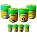 Traditional Thai Herbal Inhaler with Cloves and Eucalyptus Oil, Traditional Relief : Super Value Set/Big Size X 4 Jars+ Pocket Size X 4 Jars