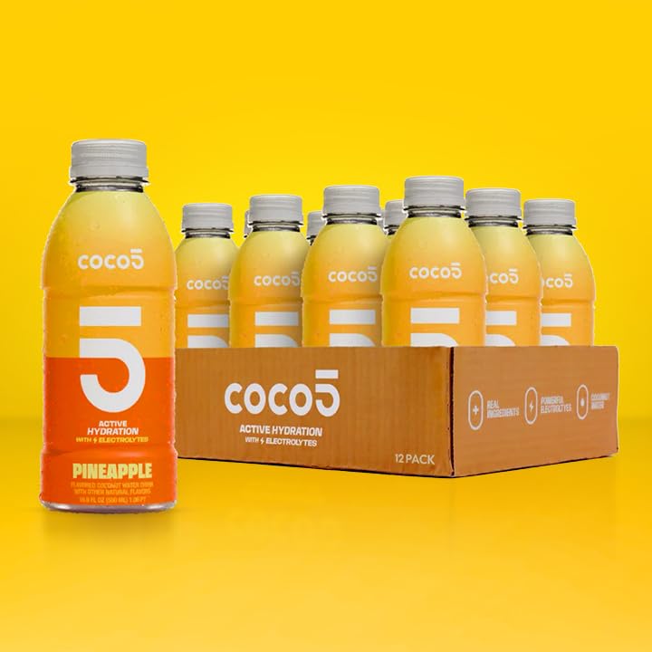 Amazon.com : COCO5 Clean Sports Hydration Pineapple Flavor | 100
