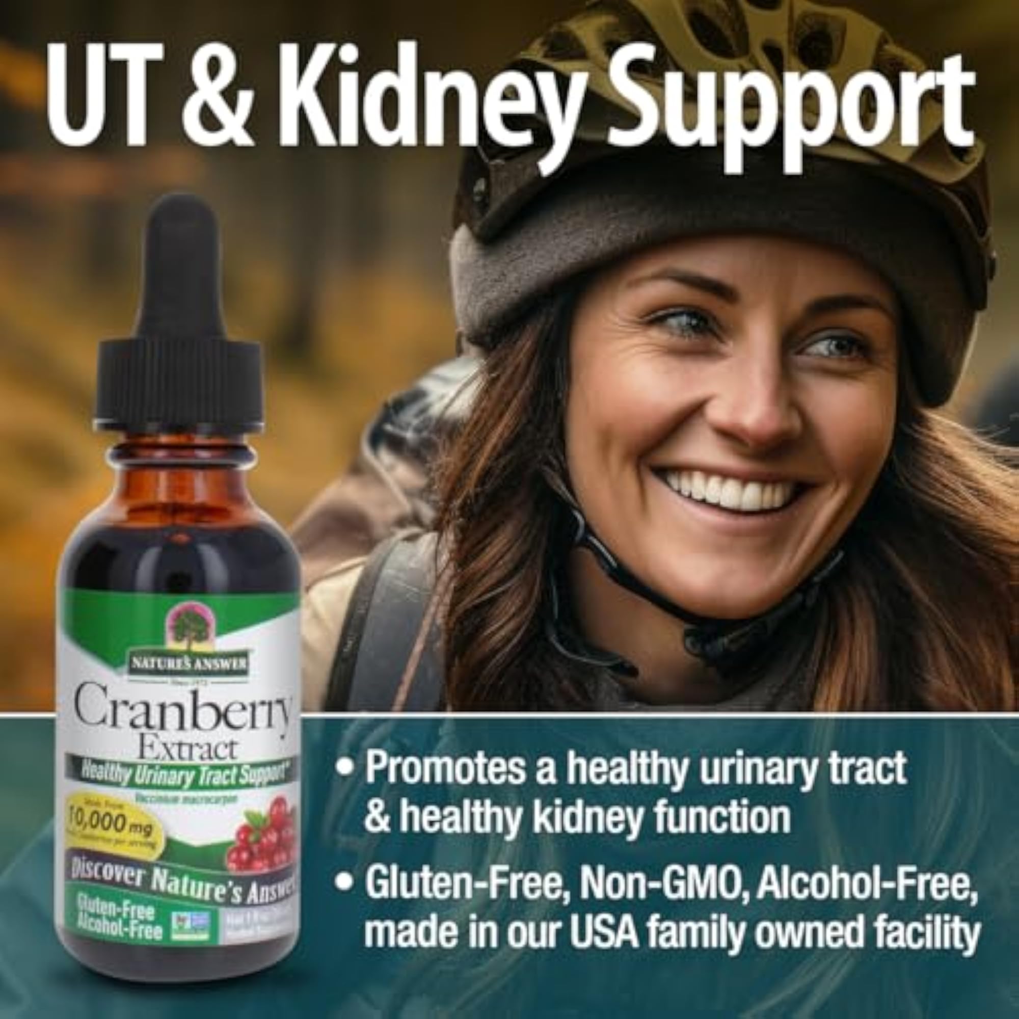 Nature's Answer, Cranberry, Alcohol-Free, 1 fl oz (30 ml)