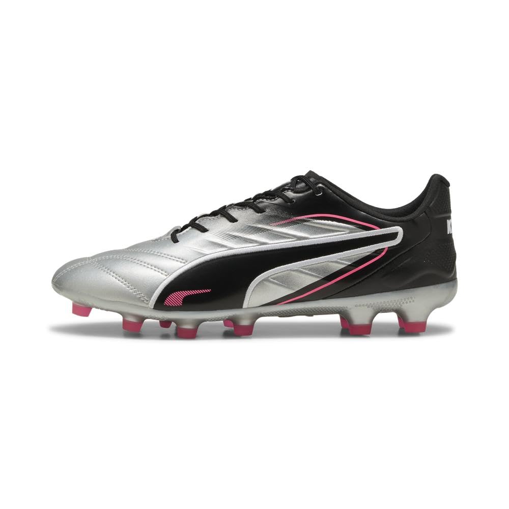 PUMA(???) Men's Soccer Cleats, 25 Spring Summer Color Puma Silver/Puma Black/Sun Track/Puma White (02), 26.0 cm