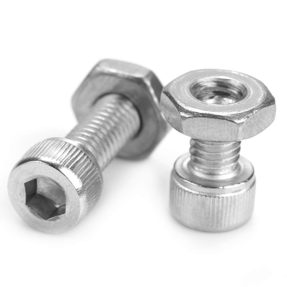 Vite A Testa Esagonale Parzialmente Filettata M10x100 (Pack Of 2) Bulloni Esagonali Mezzo Filettato Acciaio Inox A2 Meccanico Esagonali Certificato Standard DIN931 (10mm X 100mm - Foto 7