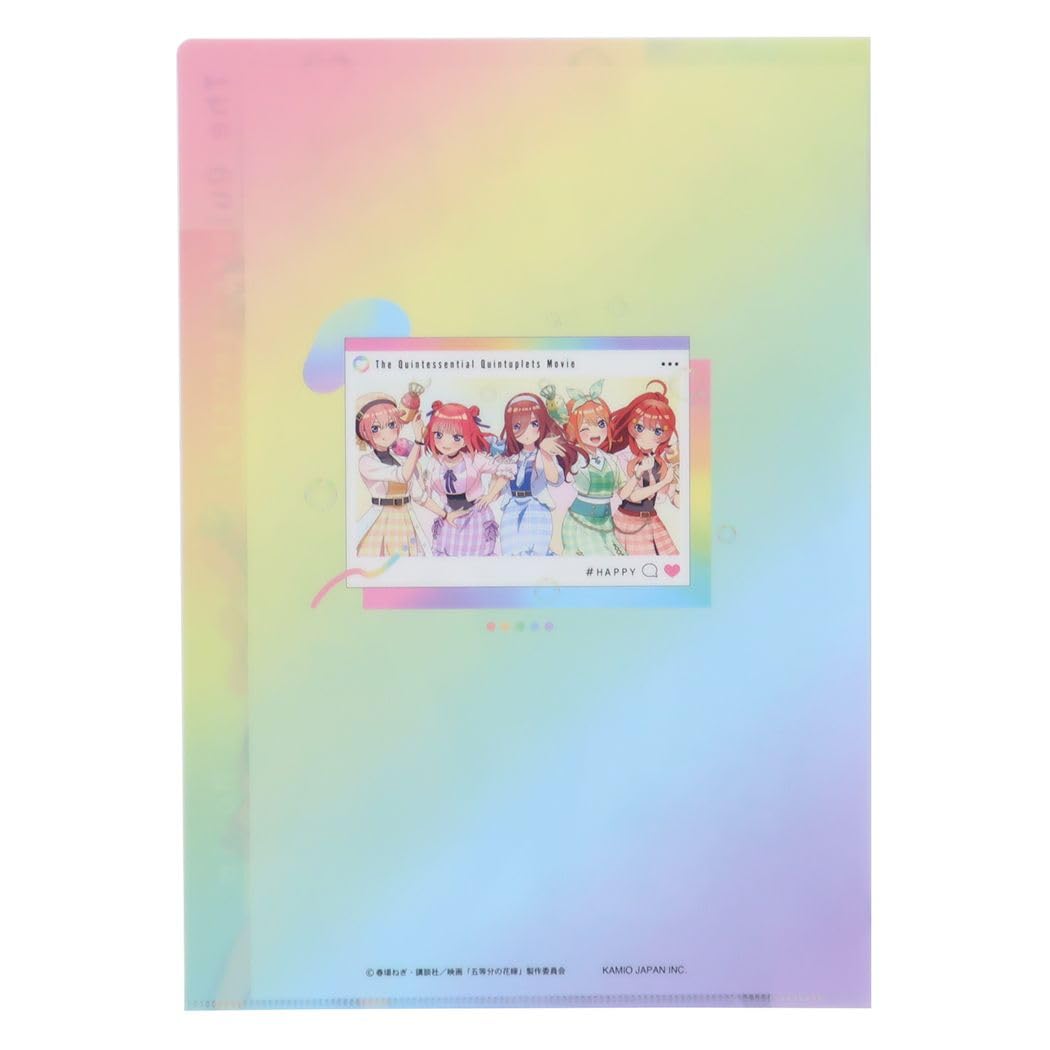 Amazon | 五等分の花嫁[A4クリアファイル]クリアフォルダー/集合