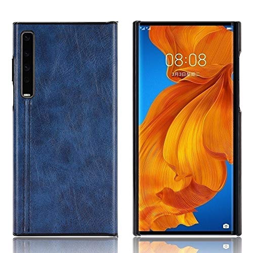 Funda Caso Compatible con Huawei Mate XS,Estilo de Cuero teléfono móvil Rugged Shield 360°Protege tu teléfono Concha de Diseño Retro Case Funda para Huawei Mate XS