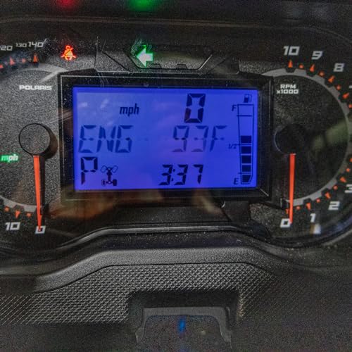 Image of Turn Signal and Horn Kit for 2025+ Polaris Ranger 1000 XP - Plug and Play Wiring Harness with Recessed Switchback Front Bumper DRL and Turn Signal Lights (Lever Switch, With Horn)
