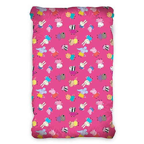 TDI Roman Kolodziejczyk Drap-Housse Simple Peppa Pig Rose