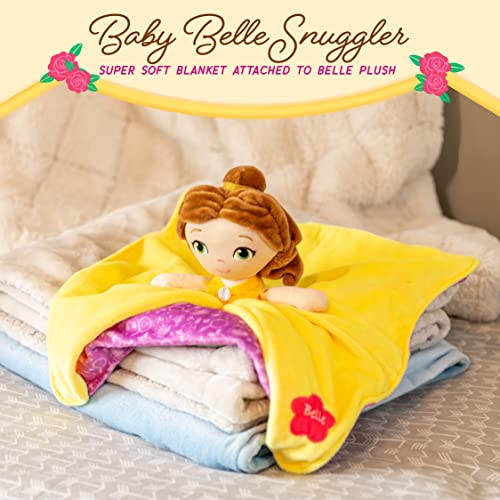 Kids Preferred Disney Baby Belle Plush Stuffed Animal Snuggler Lovey Security Blanket #TOP1