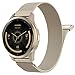 Produktbild Astorgos 18mm Metall Armband Kompatibel mit Garmin Venu 4 41mm/3S/2S; Forerunner 265S/255S; Vivoactive 4S/Vivomove 3S, Mesh Edelstahl Ersatzband Magnetverschluss Armband für Männer Frauen,ChampagnGold