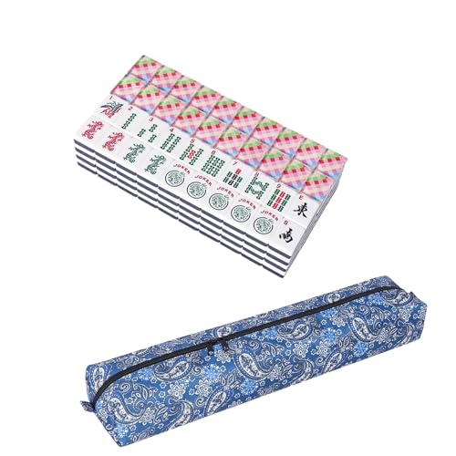 Set de Fichas Americanas de Mahjong Premium Acrílico 166 piezas miniatura 1