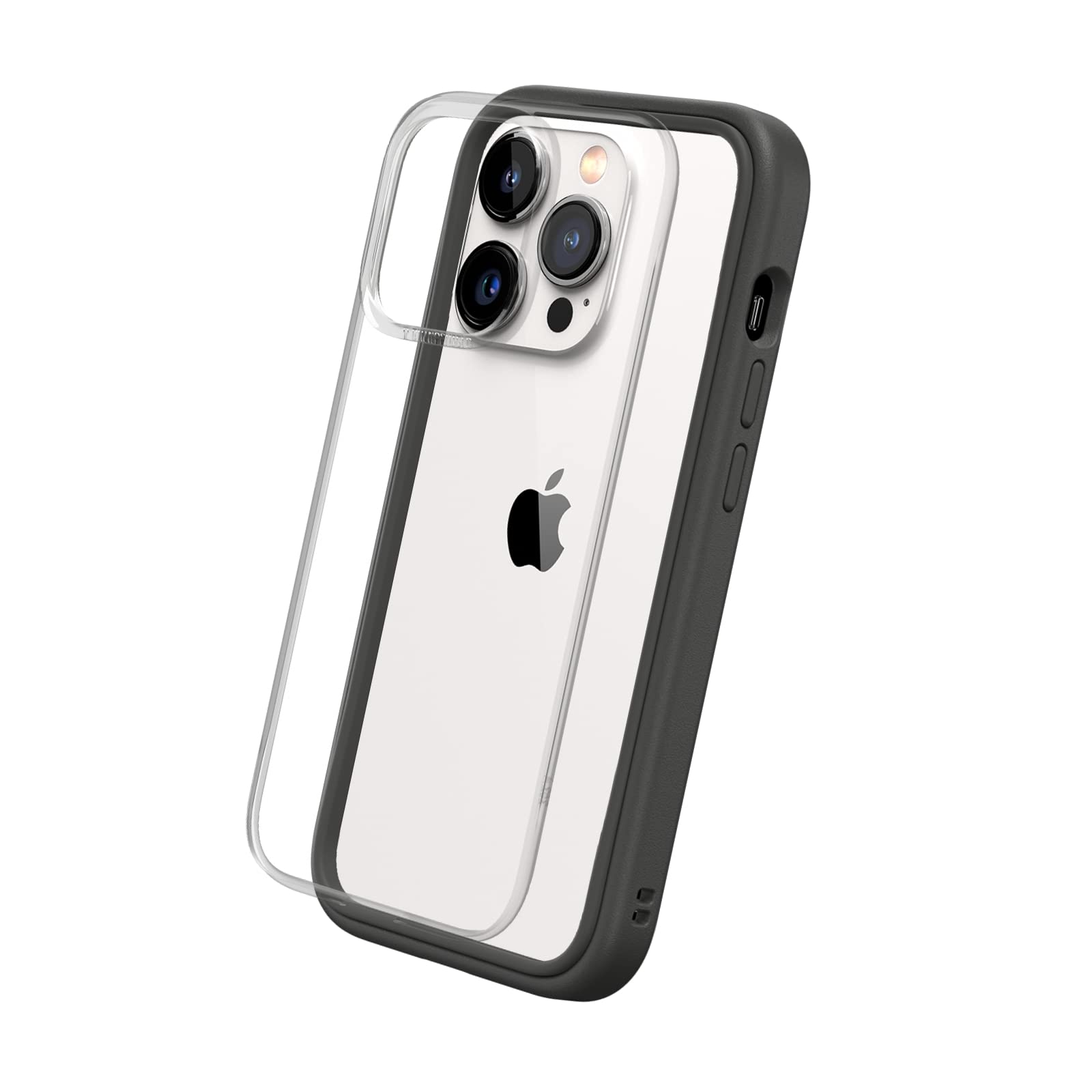Funda iPhone 16 Pro Max RhinoShield Mod NX carcasa modular grafito antiimpactos