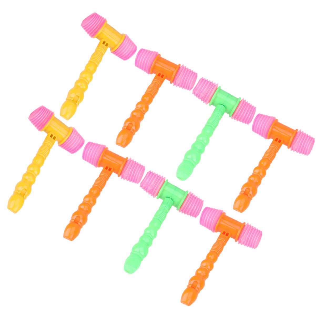 UPKOCH 8pcs Party Prop Hammer Pounding Plaything for Lightweight and Hammer for Celebrations and Hand Training Activities Random Color
