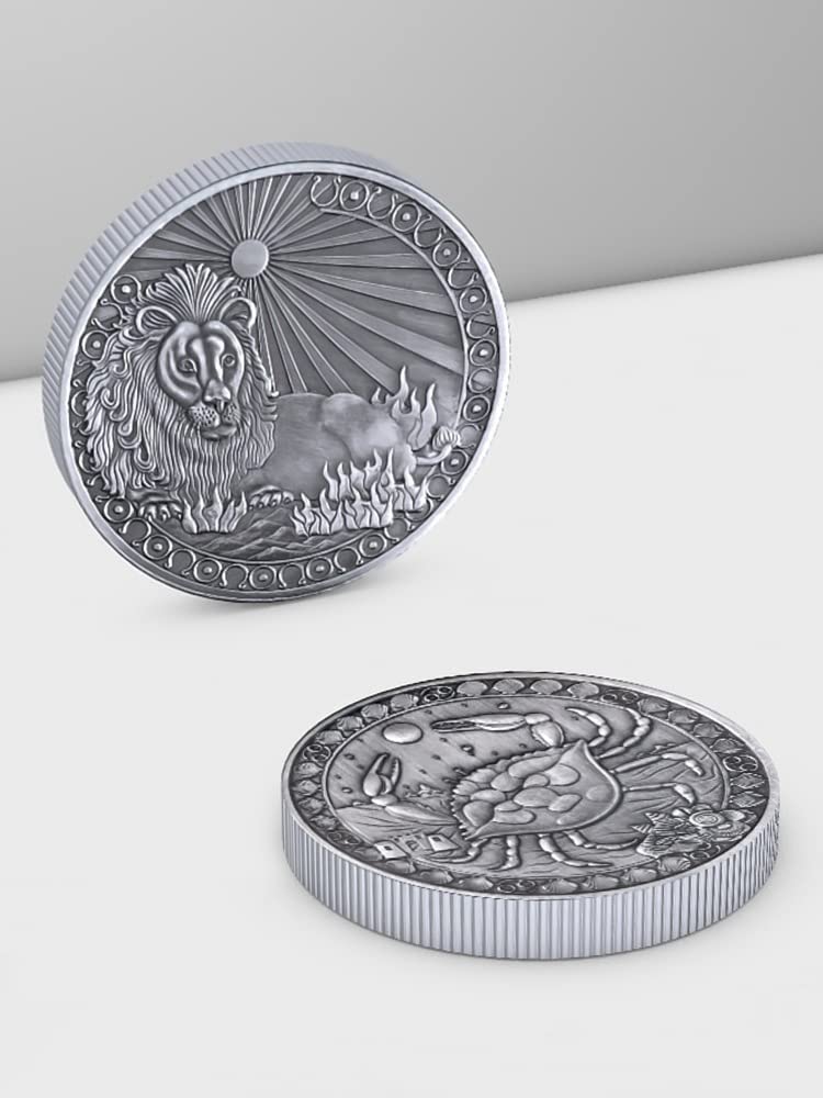 Amazon.co.jp: Zodiac Sign Lucky Coin Libra Aquarius Sagittarius