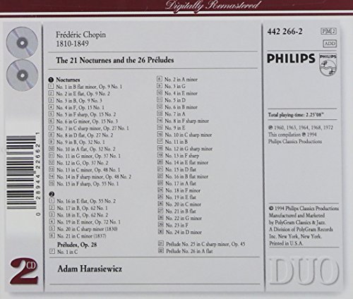 21 Nocturnes/The 26 Preludes (2 CD)
