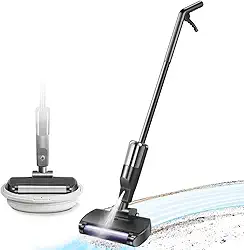 Limpadora de Piso, Mop Spray, Limpador de Piso, Mop, Mop Eletrico, Esfregão Eletrico, Autolimpante Bateria Duradoura, Aspirador