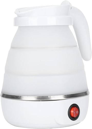 Miniatura 5 de Hervidor eléctrico pequeño, hervidor de viaje, caldera de agua plegable portátil, caldera de agua plegable de silicona, olla de té para acampar 400