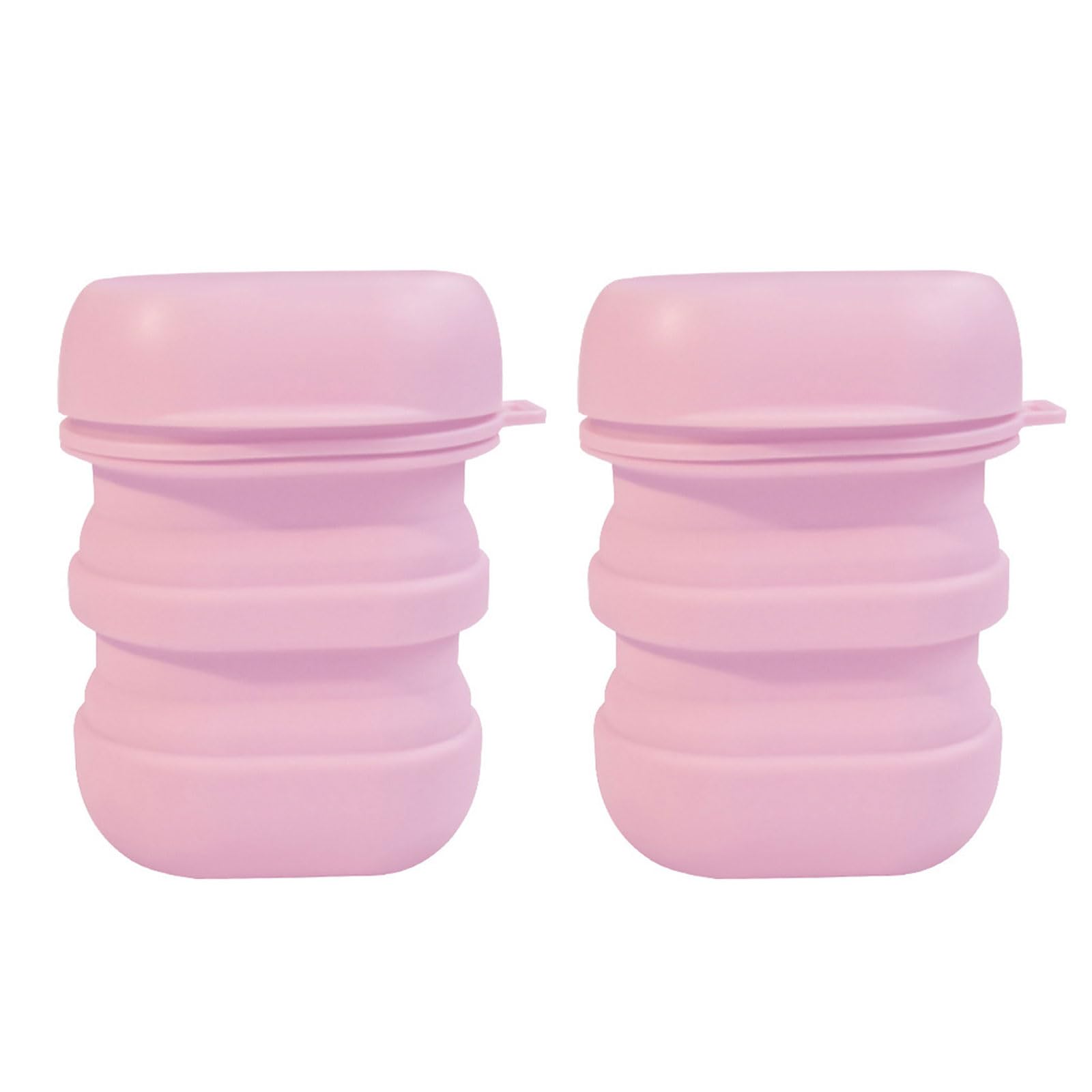 hogtnd 2 x Multifunctional Silicone Soap Holder, Space-Saving, for Home, Outdoor, Soap Dish, Leak-Proof, Foldable