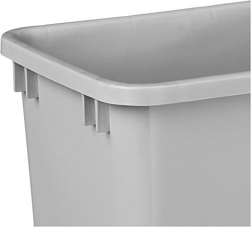 Miniatura 9 de Hardware Resources Contenedor de basura para interiores contenedor de basura de 13 galones cesta de residuos para el hogar la cocina uso comercial