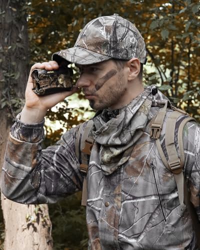 Foto von AOFAR HX-1200T Jagd Entfernungsmesser 1200yd, KI-gesteuerte Anzeige für Bogen & Entfernung, Winkel & horizontale Distanz, wasserdicht IPX4, Yard/Meter Umschaltung, 6-Fach Zoom, Geschenkbox