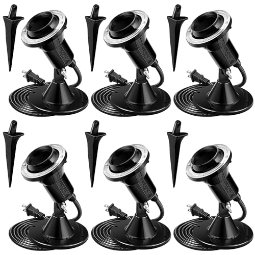 Relaxweex RELAXWEEX-REFU-0106 6 Pack Christmas Halloween Spotlight Outdoor Floodlight Holder Plug In Fixture cover