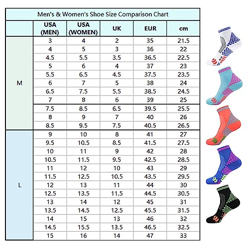 2023 Emelitere Far Infrared Schorl Titanium Ion Heightening Booster Socks, Higher Ankle Booster Socks (White,L)2