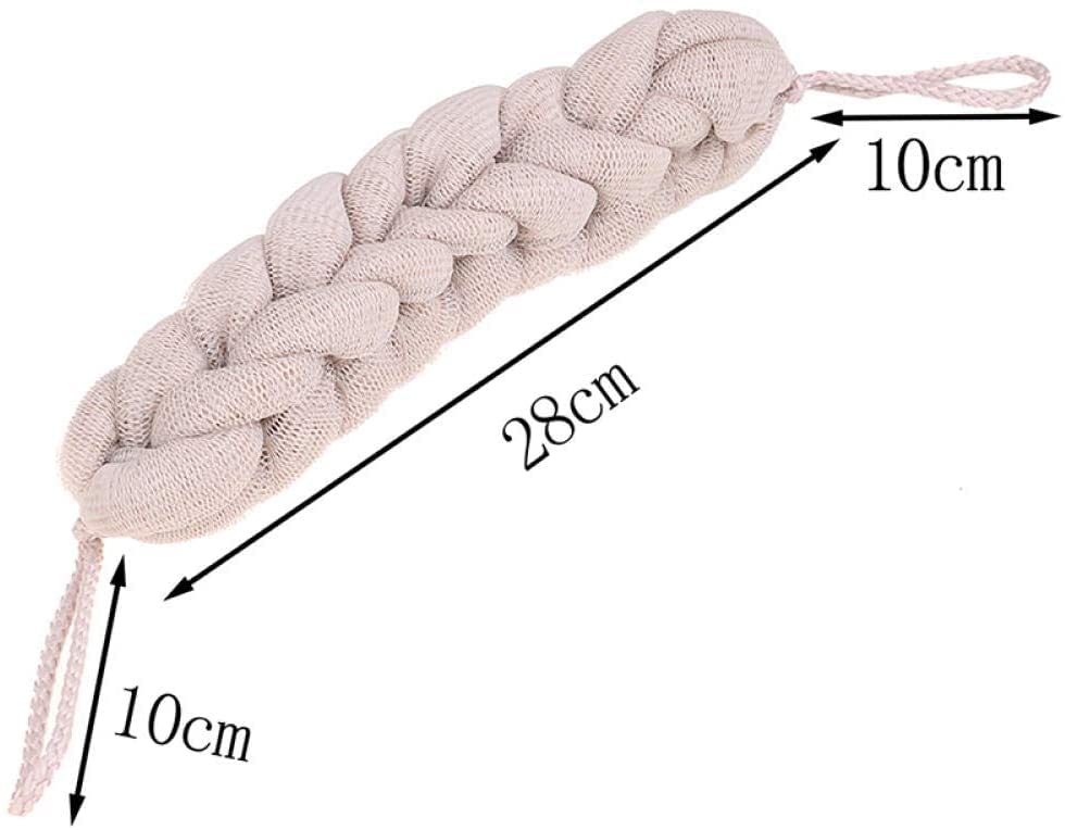 Gąbka do kąpieli 5 szt. Prysznic do kąpieli ciała Puff złuszczający gąbka do kąpieli Peeling siatka siatka piłka piłka do masażu powrót Scrubber miękka na skórze