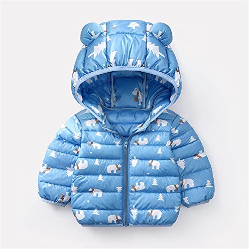 Toddler Baby Boys Girls Winter Coats Jacket Warm Clothes for 1-4 Years Old Kid Thick Ears Hoodie Velvet Snowsuit2