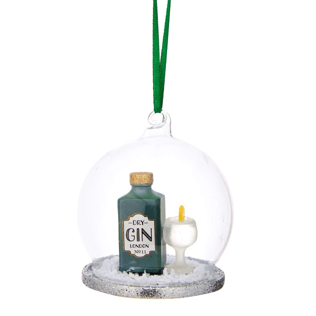 Sass & Belle Christmas Cheer Gin and Tonic Dome Bauble