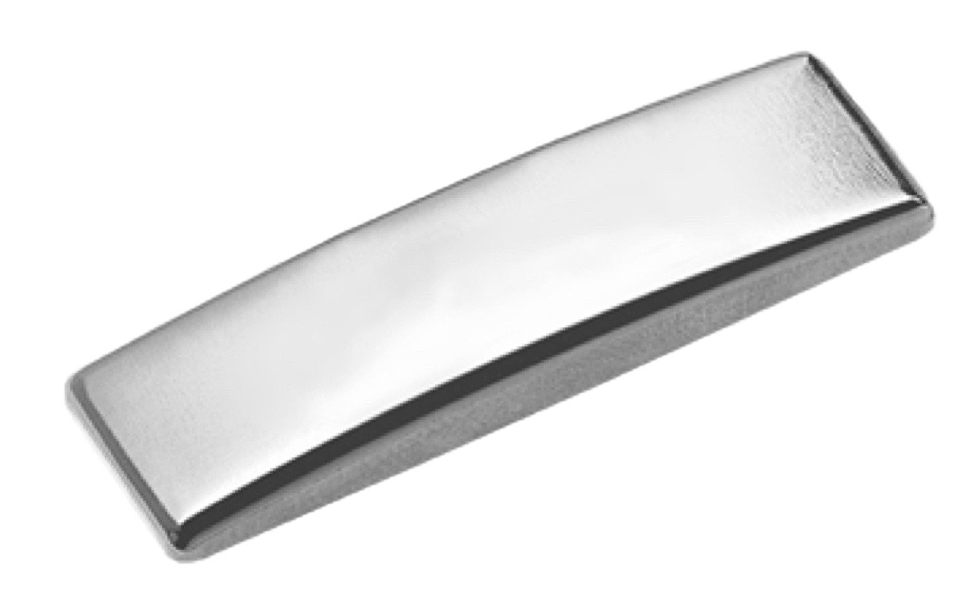 Blum Silver 70.1503 Straight Arm Hinge Cover Caps (Pack Of 10)