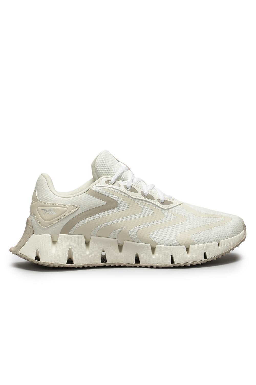 Reebok Women's Zig Rise Trainers, Chalk/Alabaster/Mineral Grey, 38.5 EU