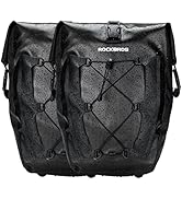 ROCKBROS Bike Pannier Bike Trunk Bag Waterproof Outdoor Traveling Bike Rear Seat Trunk Pack for M...