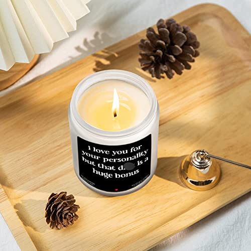 Funny Naughty Gifts For Women, Valentines Day,Anniversary, I Love You, Birthday Gifts For Women, Wife, Fiancée, Girlfriend, Couple - Scented Candles Gifts #TOP5