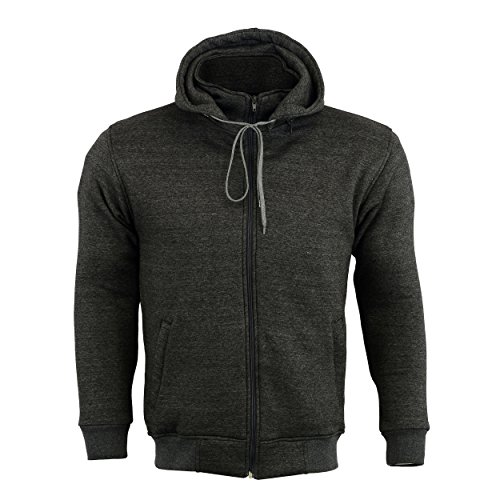 Swift Wears - Sudadera con capucha - para hombre negro gris oscuro Medium