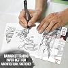 Raimarket Premium Tracing Paper Pack 9x12 Inches, 100 Sheets, 60gsm, Transparent Paper for Drawing, Sewing and Architectural Drafting