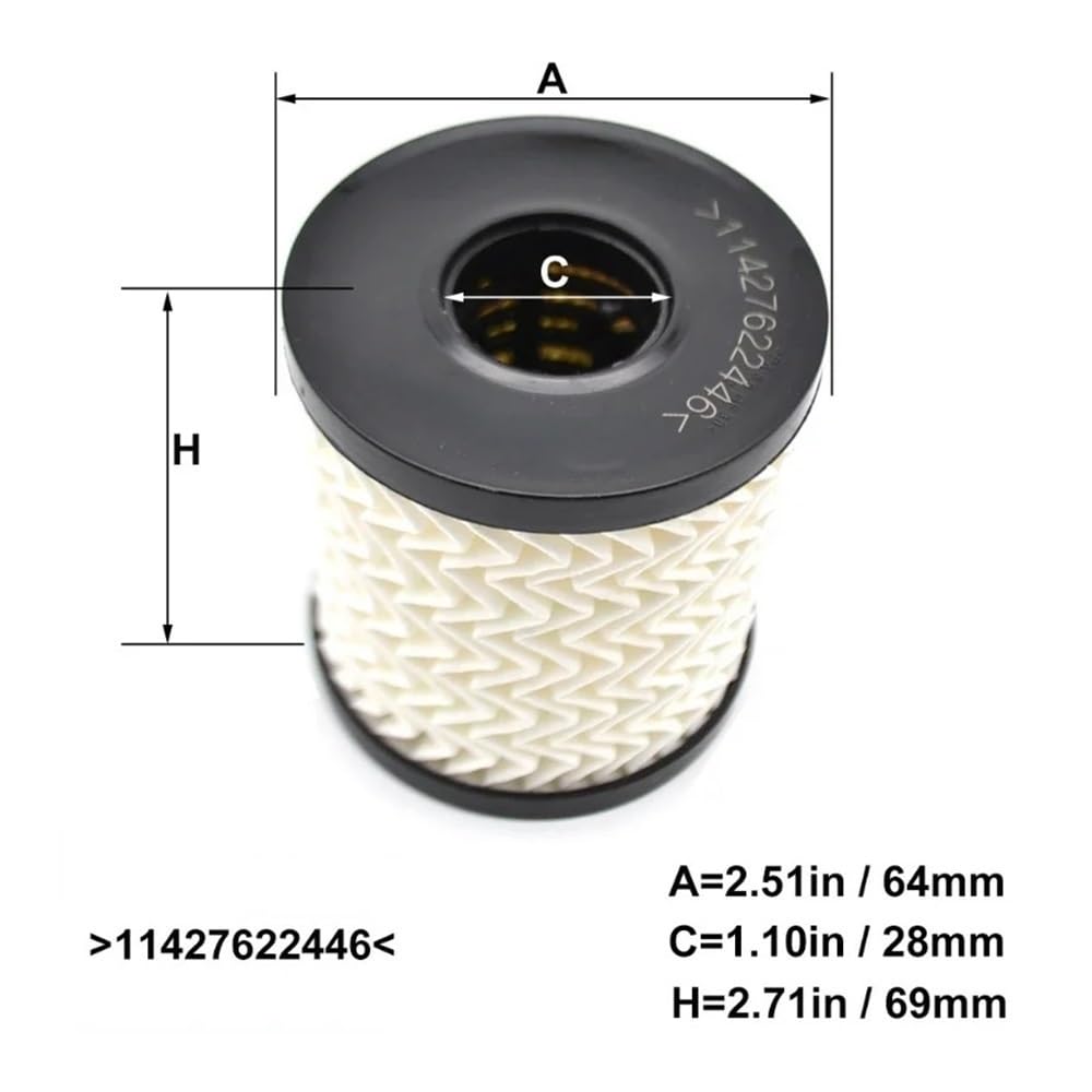 Filtros Combustible Para Serie 206 207 208 307 308 407 508 607 807 3008 5008 Para Filtro De Aceite Coche 11427622446